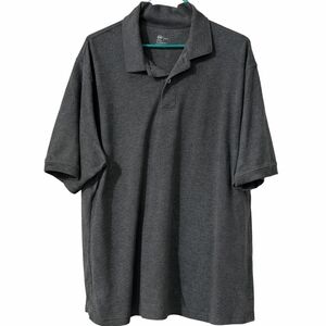 Men's Grey Polo Shirt 2XLT